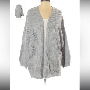 AERIE Wooly Grey Cardigan